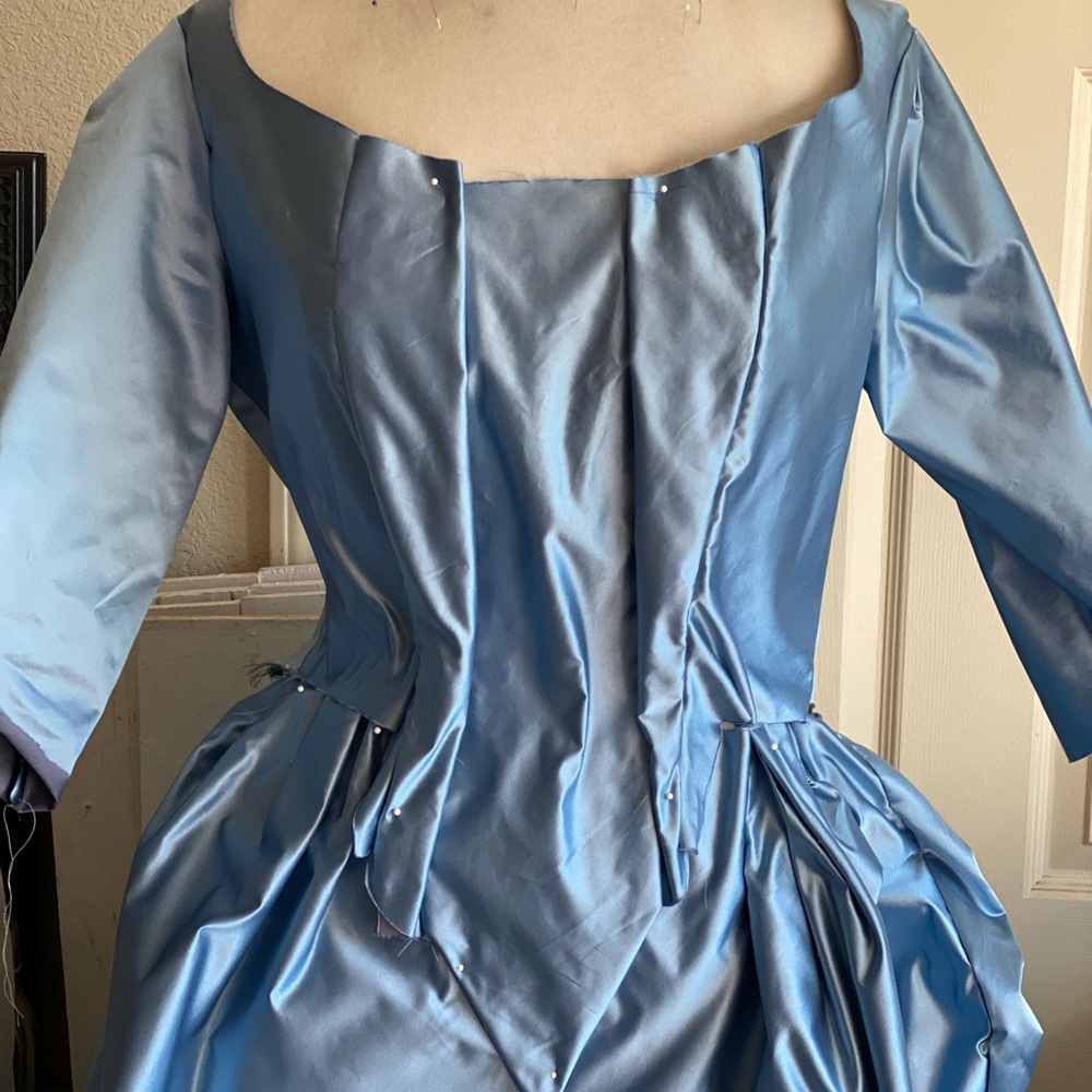 Historical 1780s dress sleepy hollow Hamilton Marie Antoinette costume outlander
